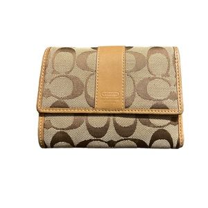 Coach Wallet In Brown